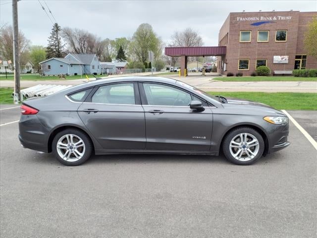 Used 2018 Ford Fusion Hybrid SE with VIN 3FA6P0LUXJR172404 for sale in Zumbrota, Minnesota